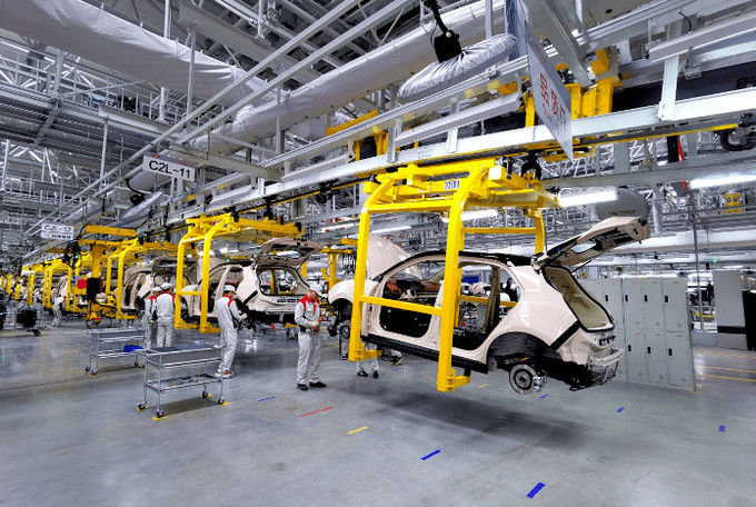Shaanxi Xianghelixin Automobile Sales Service Co., Ltd. línea de producción del fabricante